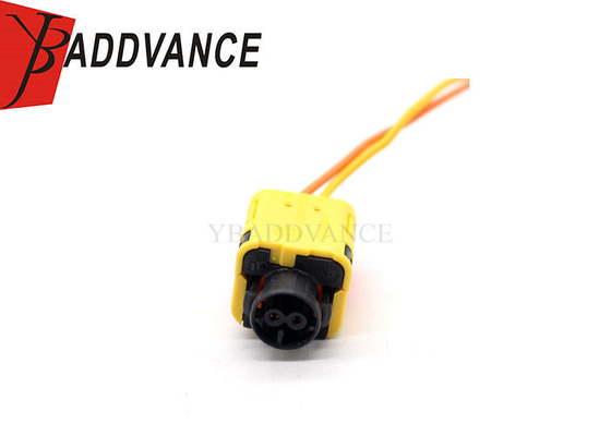 China Leverancier 2 Pin Automotive Electrical Car Sping Seat Airbag Connector Plug Voor Ford