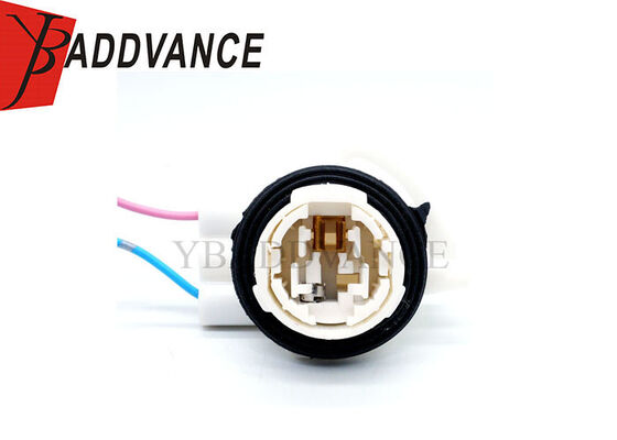 3156A / 3156 2 Pin Pre-Wired Sockets LED Bulbs Turn Signal Light Wire Harness