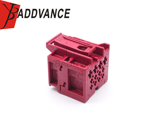 6Q0972883B 12 Pin Female Automotive Connector Housing With Contact Locking Mechanism for VW Audi