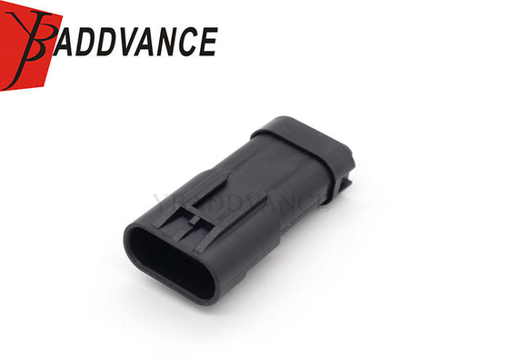 Waterproof 4 Position Male TE Connectivity AMP Connectors For Automotive