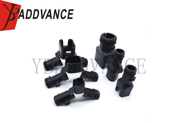 1011-227-0205 Deutsch DT Series Straight Black Backshell Connector Cover for 2 3 4 6 8 12 Female Plug