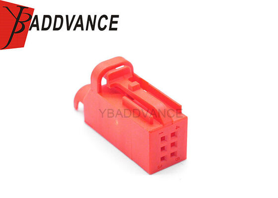 4D0971636B 1-1534121 3-1534120-1 6 Pin Female PBT TE Connectivity AMP Wire to Wire Connector