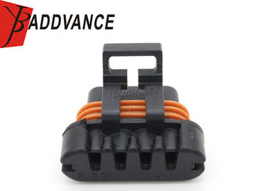 Black  Metri Pack 150 Connectors 4 Hole Female 12162144 Waterproof
