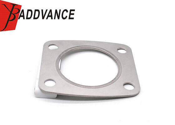 Steel Brass Washer Square Multi Hole Flange Connector Metal Shim Gasket Bending 337-3363