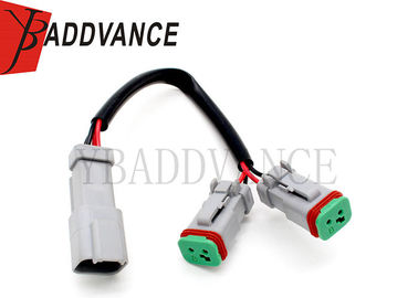 9145 H10 9006 Auto Wire Connectors Dual Outputs Y Splitter Connector For LED Work Lamps