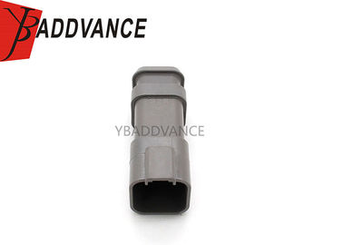 6 Pin Male Receptacle Deutsch Automotive Connectors With Shrink Boot DT04-6P-E008