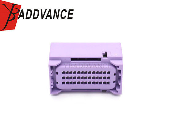 1-1897133-1 TE / AMP Purple 39 Pin Female Automotive Connector For Truck Bus