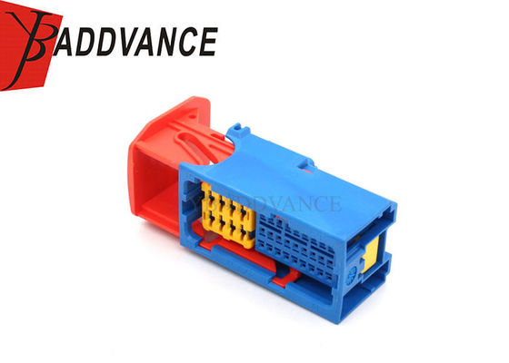 98495002X 35 Pin Blue Female Cable Harness Connector Adapter For Japanese Car