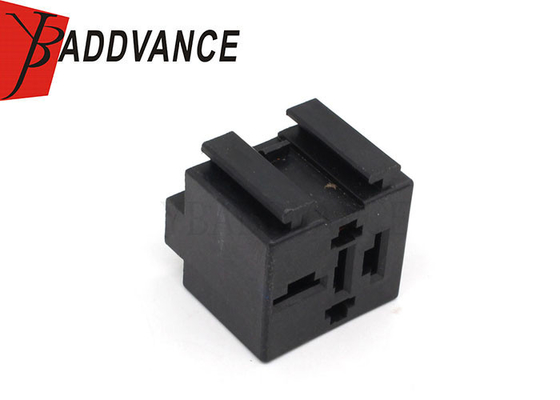 5 Pin Black Unsealed Electric Automotive Relay Connector Housing