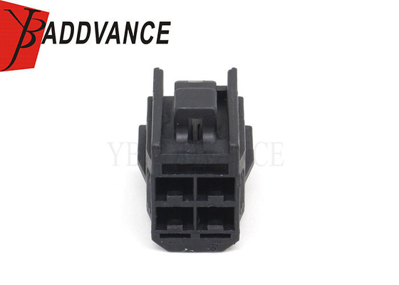 4 Pin Black Female Automotive Electrical Connectors With Terminals