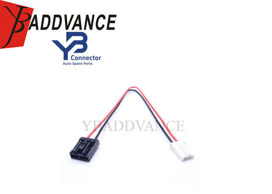 2 pin vrouwelijke zwarte en witte auto draad harness connector voor brandstof pomp motor