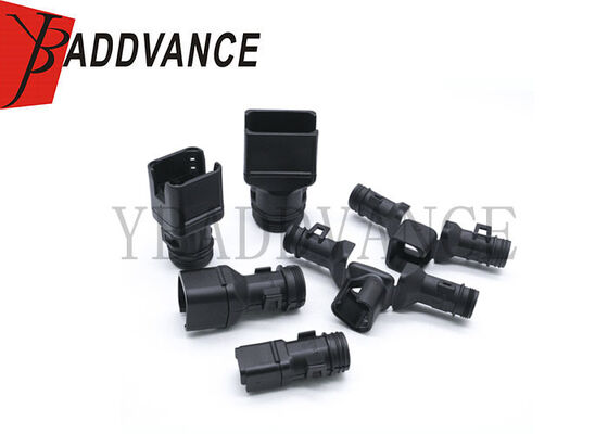 1011-227-0205 Deutsch DT Serie Rechte Zwarte Achterkap Connector Cover voor 2 3 4 6 8 12 Female Plug