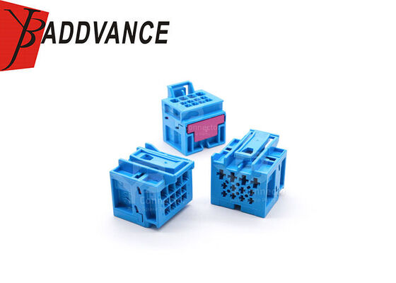 6Q0972883C 12 pin vrouwelijke platte contactbehuising met contactvergrendeling voor VW Audi Skoda