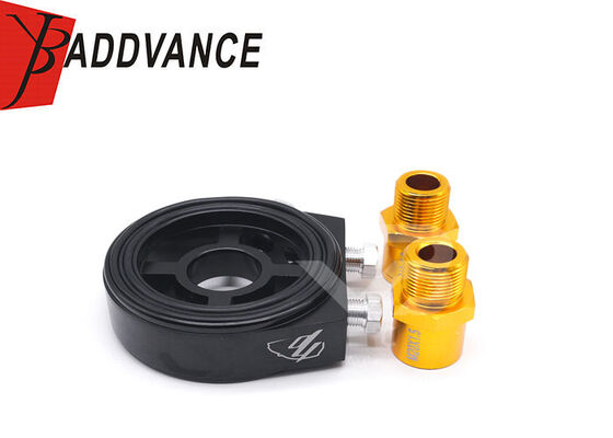 M20x1.5 3/4-16 UNF 10AN Oliefilter Sandwich Plate Adapter Universele voor Mitsubishi EVO Olie koeler