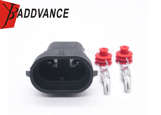 D-elphi Weather Pack 2-pins mannelijke afgedichte sensorconnector voor GM Ford