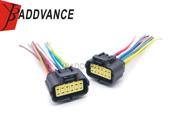 TE AMP 174661-2 Econoseal Mark II 12-pins Vrouwelijke Transmissiebereik Sensor Pigtails voor F-ord